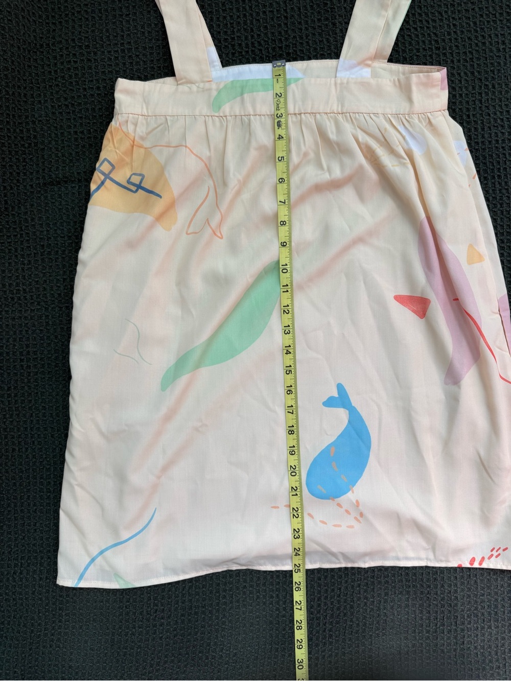 Love, Bonito NEW Abstract-Print Mini Sundress with Colorful Accents - Picture 12 of 12